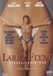 Affisch för filmen Larry Flynt - Skandalernas man