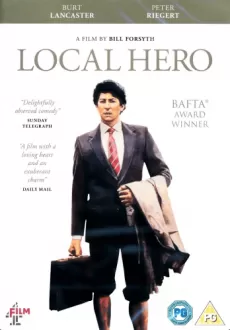 Affisch för filmen Local Hero - Byns hjälte