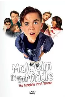 Affisch för tv-serien Malcolm - Ett geni i familjen