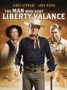 Affisch för filmen Mannen som sköt Liberty Valance