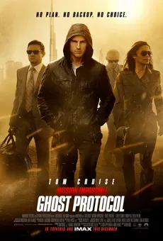 Affisch för filmen Mission Impossible: Ghost protocol