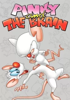 Affisch för tv-serien Pinky and the brain