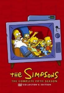 Affisch för tv-serien Simpsons