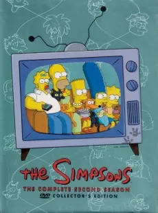 Affisch för tv-serien Simpsons