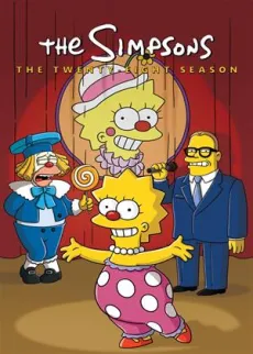 Affisch för tv-serien Simpsons