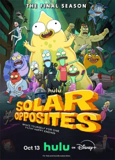 Affisch för tv-serien "Solar opposites"