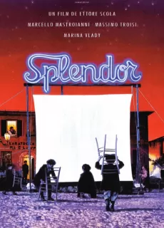 Affisch för filmen Splendor - Drömmarnas hus
