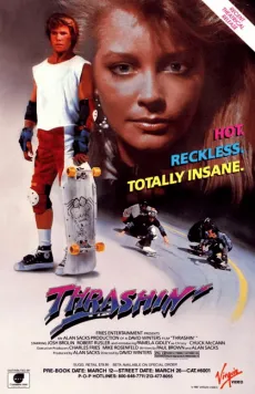 Affisch för filmen Thrashin' - Massakerloppet