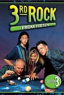 Affisch för tv-serien Tredje klotet från solen