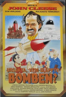 Affisch för filmen Ursäkta, vem släppte bomben?