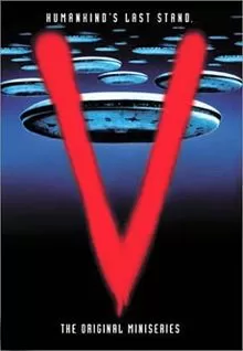 Affisch för tv-serien V - Invasion från rymden
