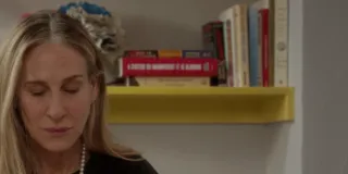 Skärmbild från tv-serien "And just like that..."