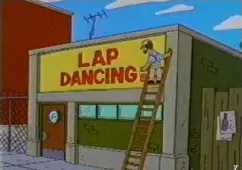 Bild från avsnittet "The old man and the 'C' student" på tv-serien "Simpsons"