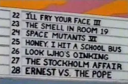 Bild från avsnittet "Colonel Homer" på tv-serien "Simpsons"