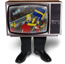 En TV med fötter, Alla Talar Svenskas maskot, Børken